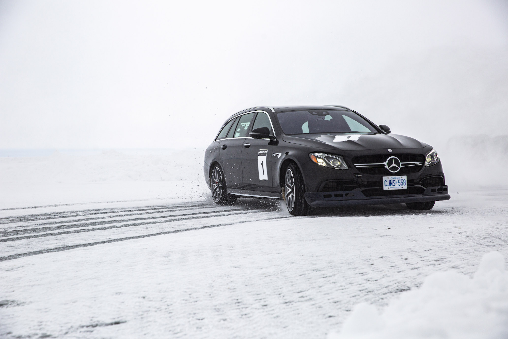 High-octane AMGs on North America’s largest frozen racetrack