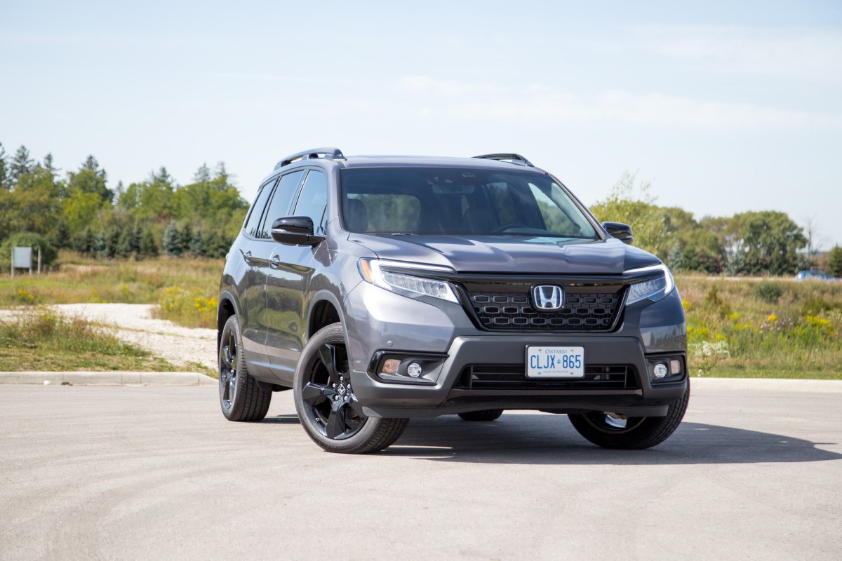 2020 Honda Passport Tire Size