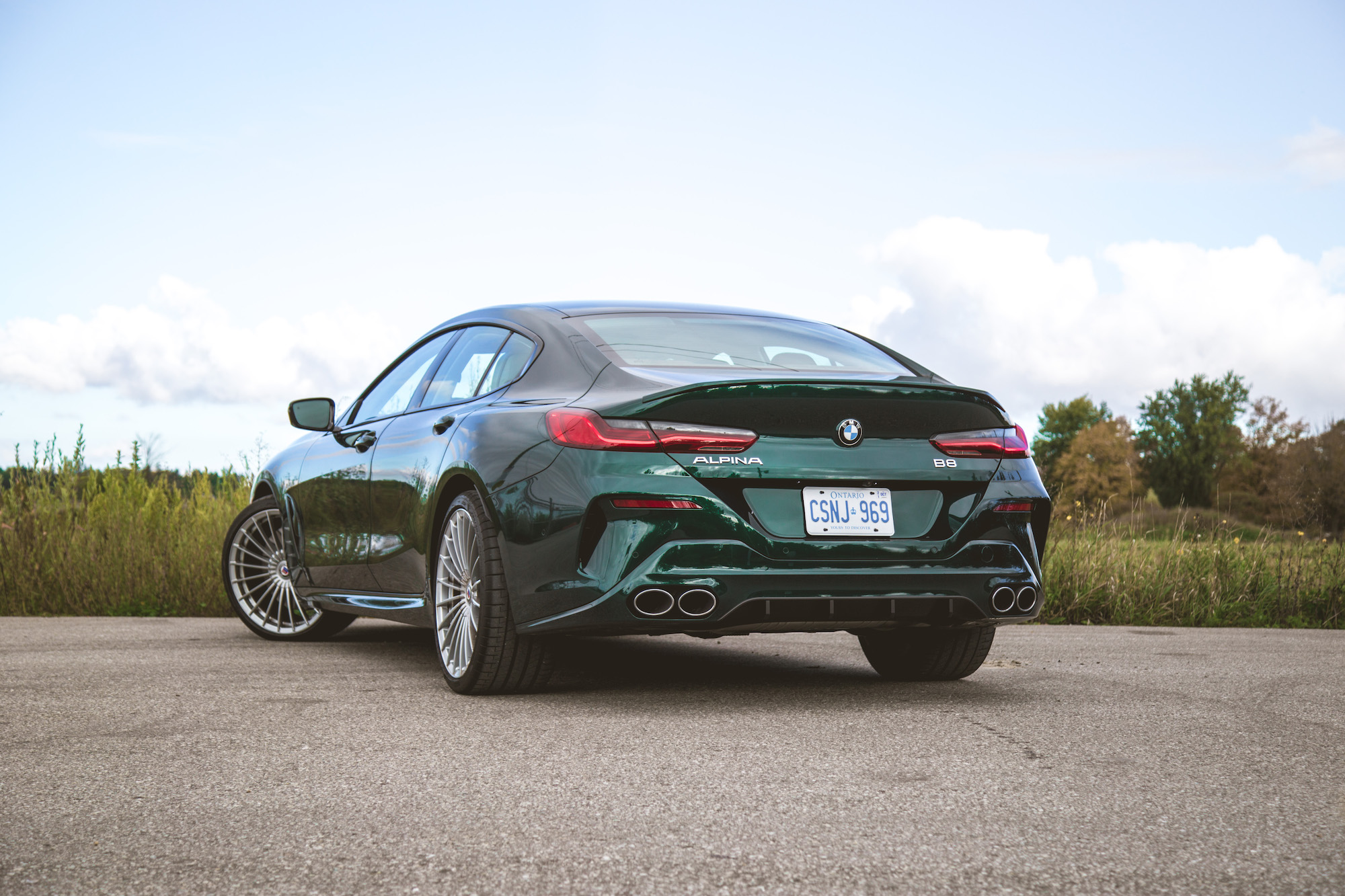 Review of the 2022 BMW Alpina B8 Gran Coupe