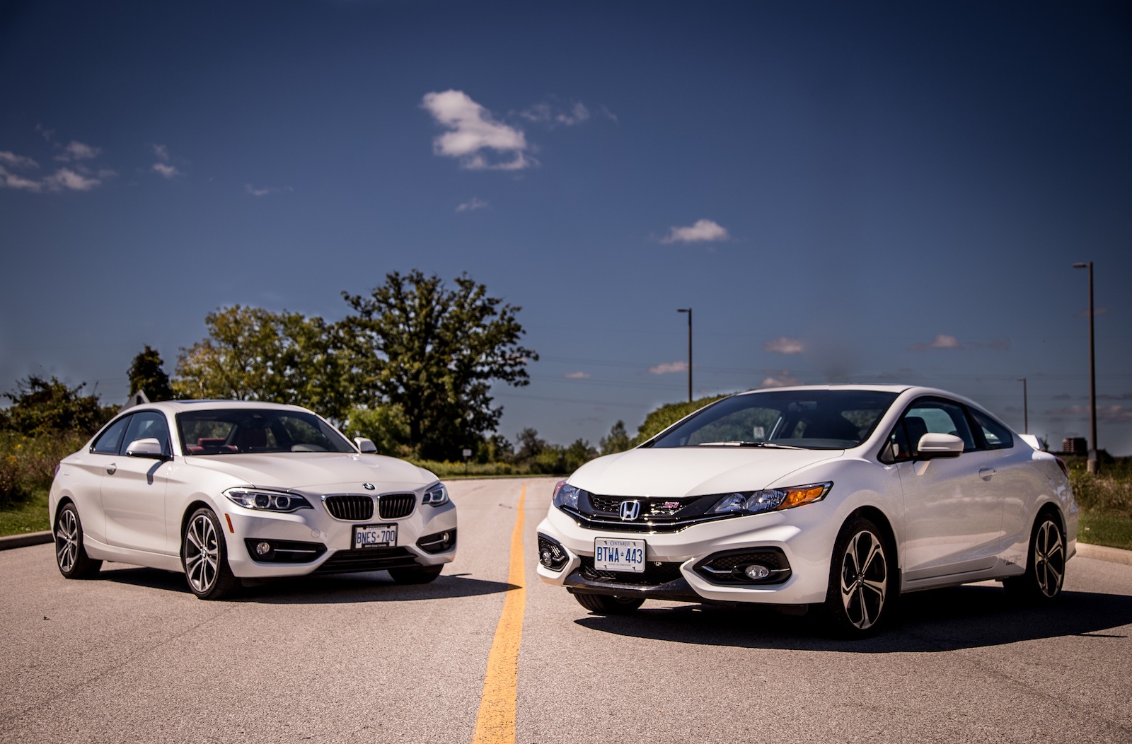 Comparison Review: 2014 BMW 228i vs. 2014 Honda Civic Si Coupe