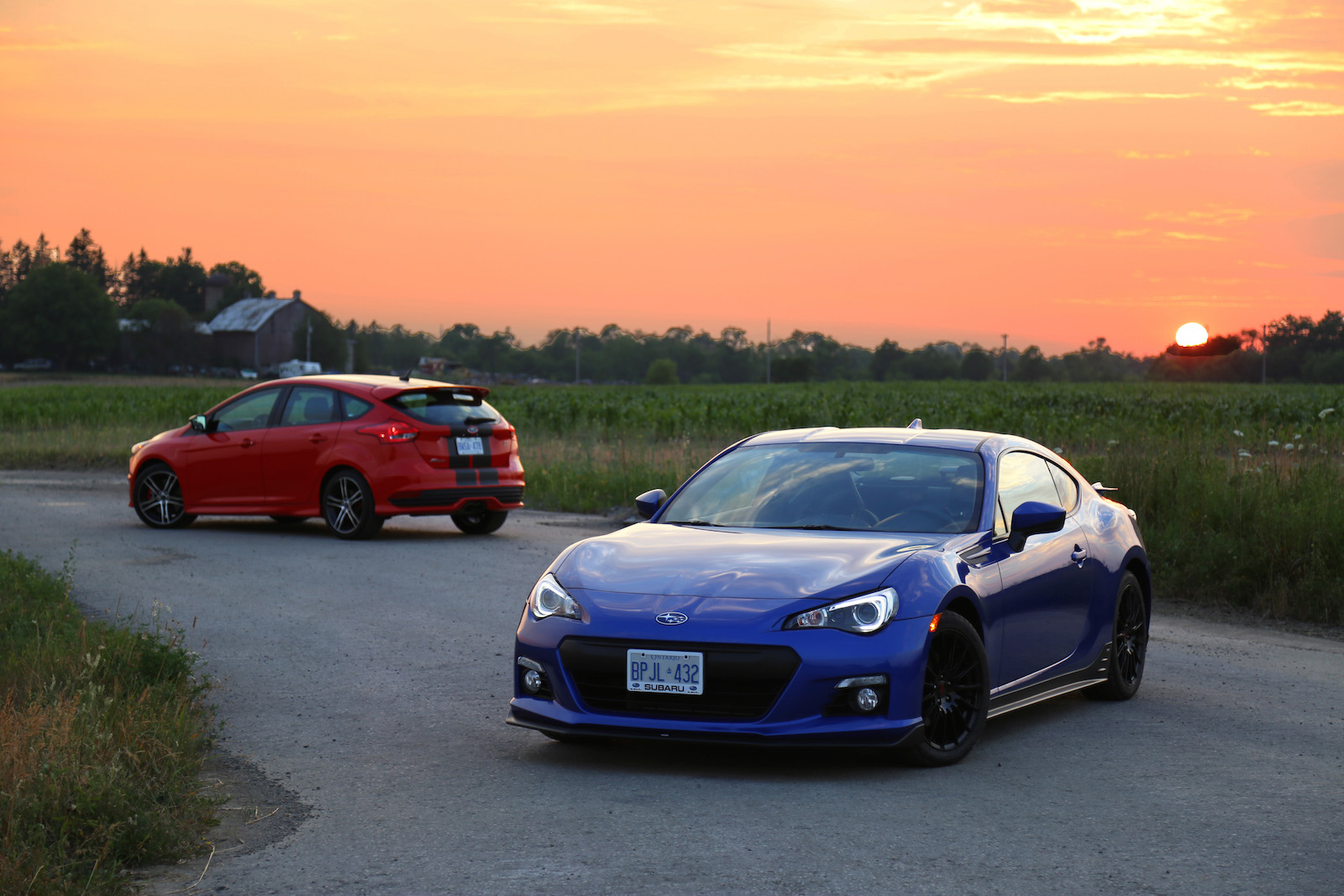 Comparison Review: 2016 Subaru BRZ vs. 2015 Ford Focus ST